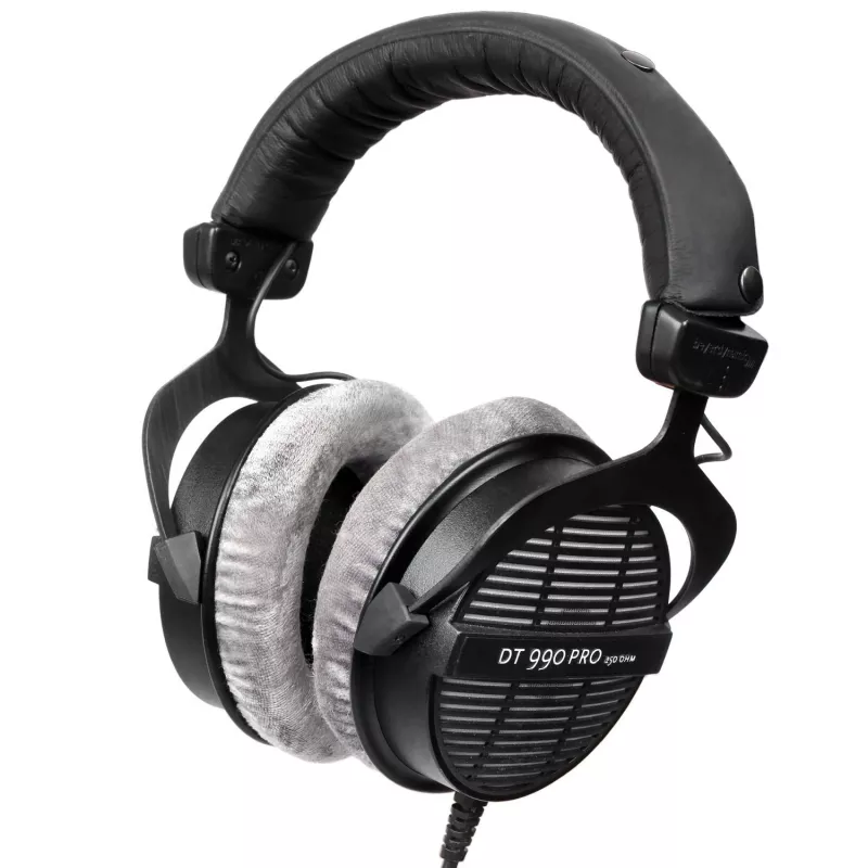 Beyerdynamic DT 990 PRO 250 Ohm offene Studiokopfhörer, Schwarz