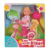 Simba Evi Love Puppe auf Mountainbike, 105731715