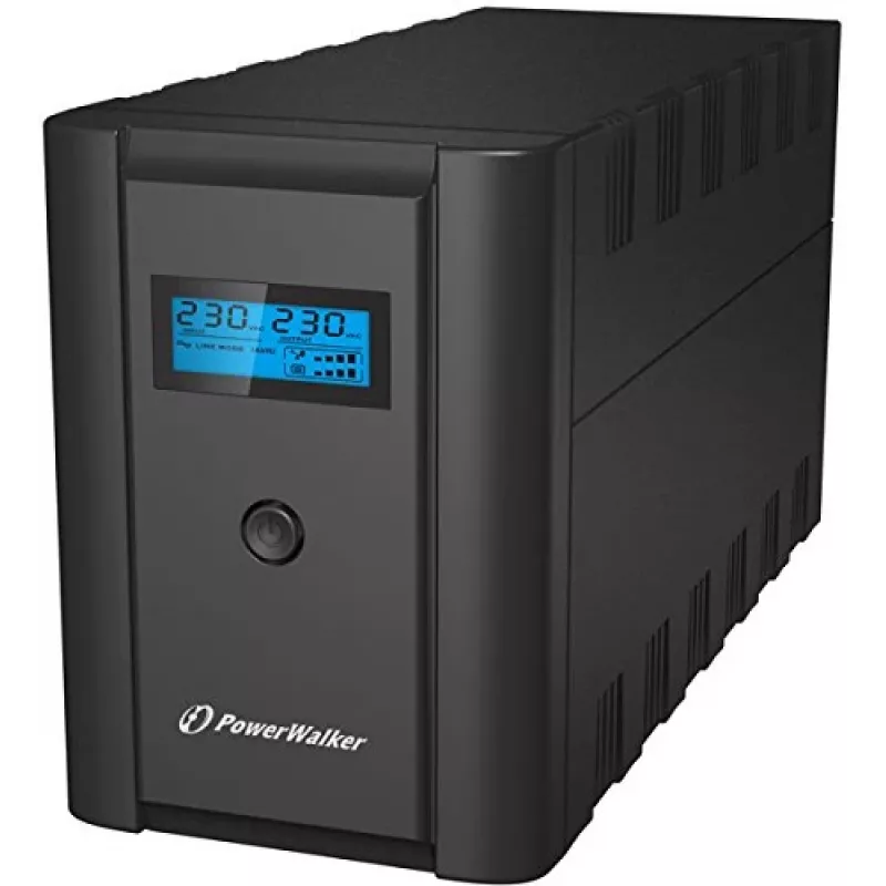 PowerWalker VI 2200 SHL Schuko USV Line-Interactive 2,2 kVA 1200 W 4 AC-Ausgänge