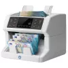 Safescan 2850 Banknotenzähler mit Falschgelderkennung (UV, magnetisch, Größe), 1500 Scheine/min, Touchdisplay, weiß