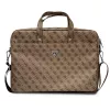 Laptoptasche GUESS GUCB15P4TW 16 Zoll braun Saffiano mit 4G-Dreieckslogo