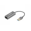 Natec Cricket NNC-1924 USB 3.0 Typ A auf RJ45 Ethernet-Adapter, 1000 Mbit/s, 15 cm Kabel, schwarz