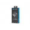 Natec Cricket NNC-1925 USB-C 3.1 Gen 1 auf RJ45 Ethernet-Adapter, 1000 Mbit/s, 15 cm Kabel, Aluminium, grau
