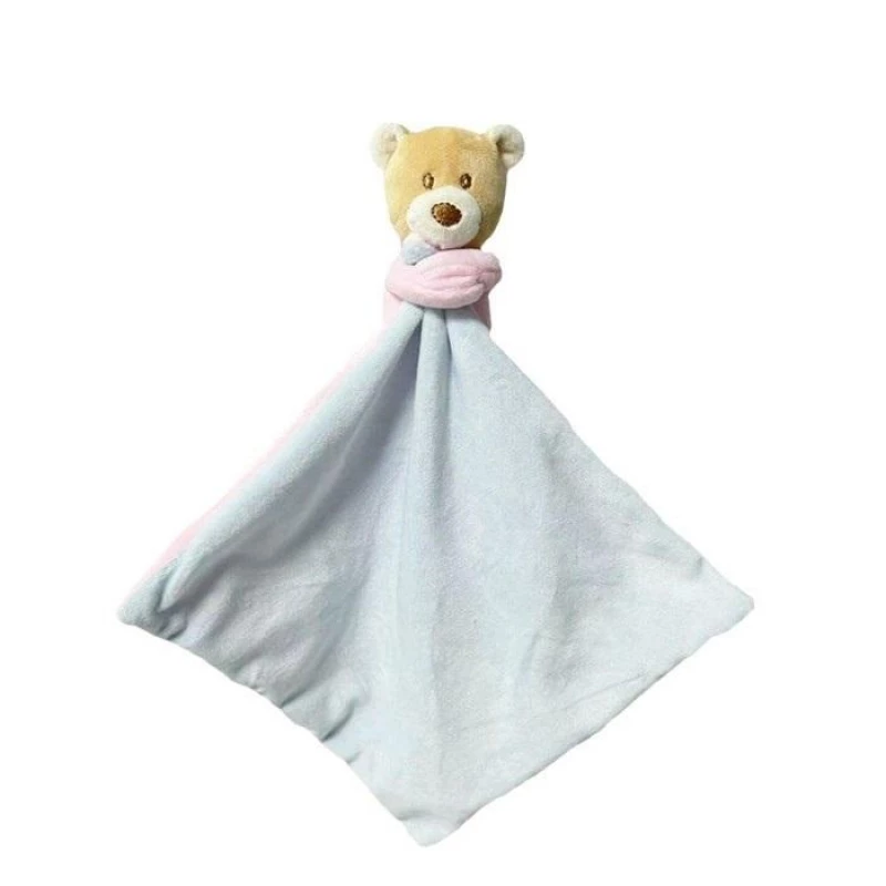 Plüschtier TULILO Teddybär Milus 25 cm – Plüsch-Babyspielzeug, Rosa und Blau
