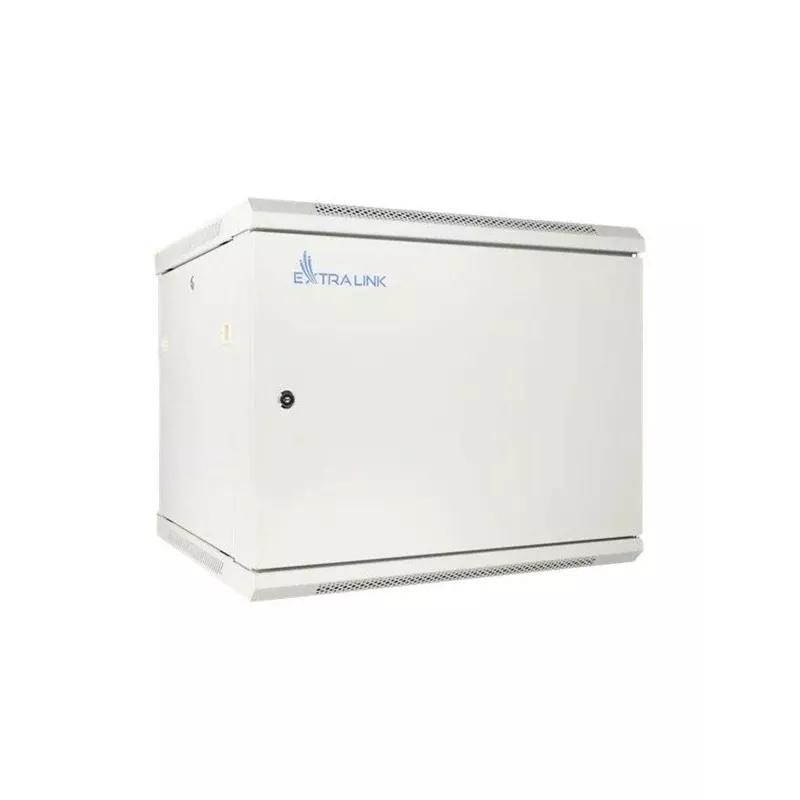 Extralink Rackmount-Schrank 12U 600x450 ASP Grau wandmontiert, Metalltür