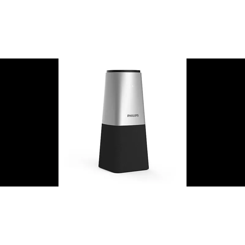 Philips PSE0540 Smart Meeting tragbares Konferenzmikrofon, USB-C, Schwarz/Silber