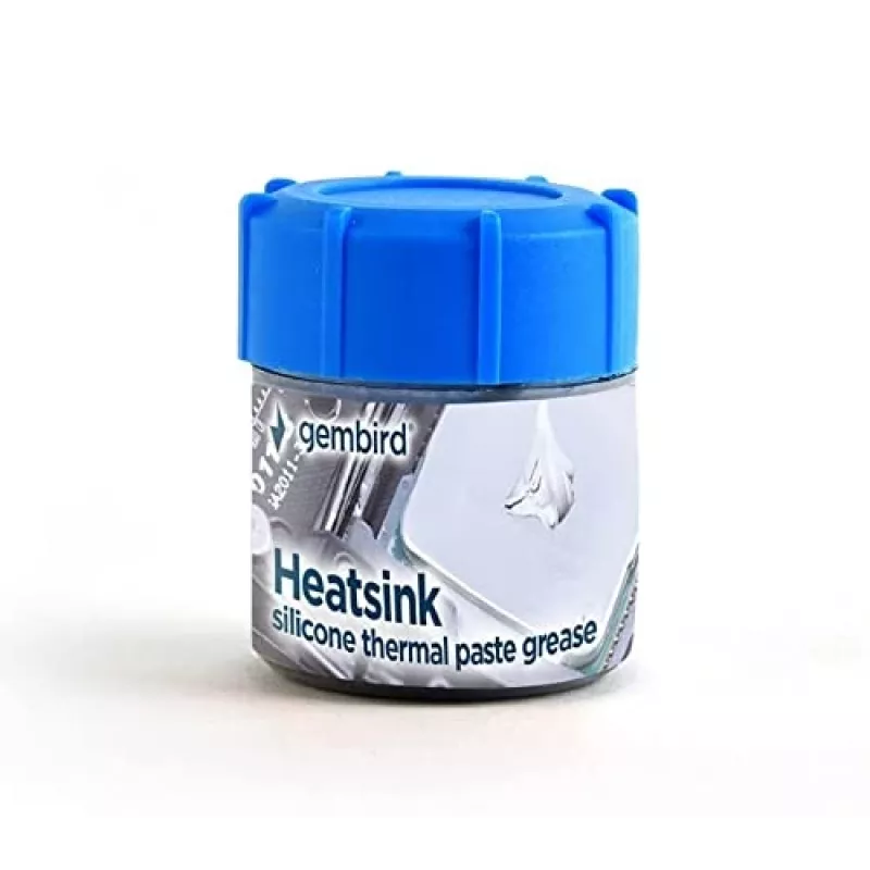 Gembird TG-G15-02 Silikon-Wärmeleitpaste für Kühlkörper, 15 g