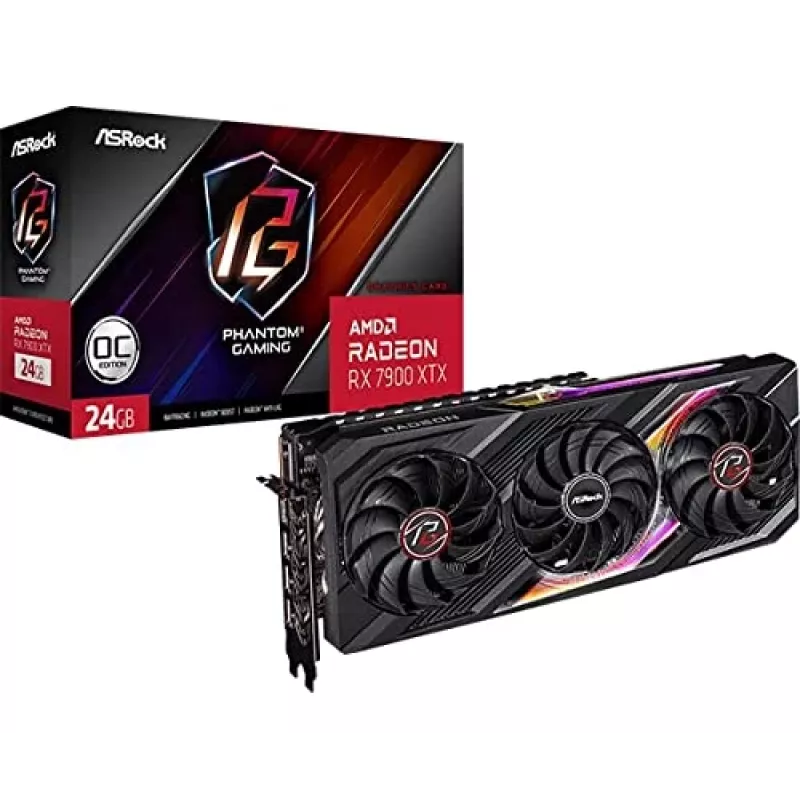 ASRock Radeon RX 7900 XTX Phantom Gaming 24GB GDDR6 Grafikkarte