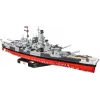 COBI 4839 Historical Collection Schlachtschiff Tirpitz Klemmbausteinset, 2810 Elemente, 1:300