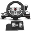 Lenkrad nano rs RS700 kabelgebunden USB 270° Rotation, 10 Tasten, Pedale, Vibration, 1,8 m Kabel