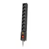 LESTAR 1966004062 Verlängerungskabel 5 m 230 V AC Steckdosenleiste Indoor Schwarz