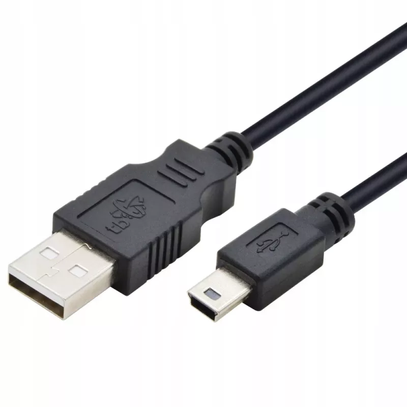 TB USB - MINI USB Kabel 1,8 M. Schwarz (AKTBXKU3PBAW18B)
