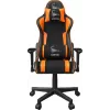 Gaming-Stuhl GEMBIRD GC-SCORPION-04X schwarz-orange ergonomisches Design, verstellbarer Sitz, hohe Rückenlehne