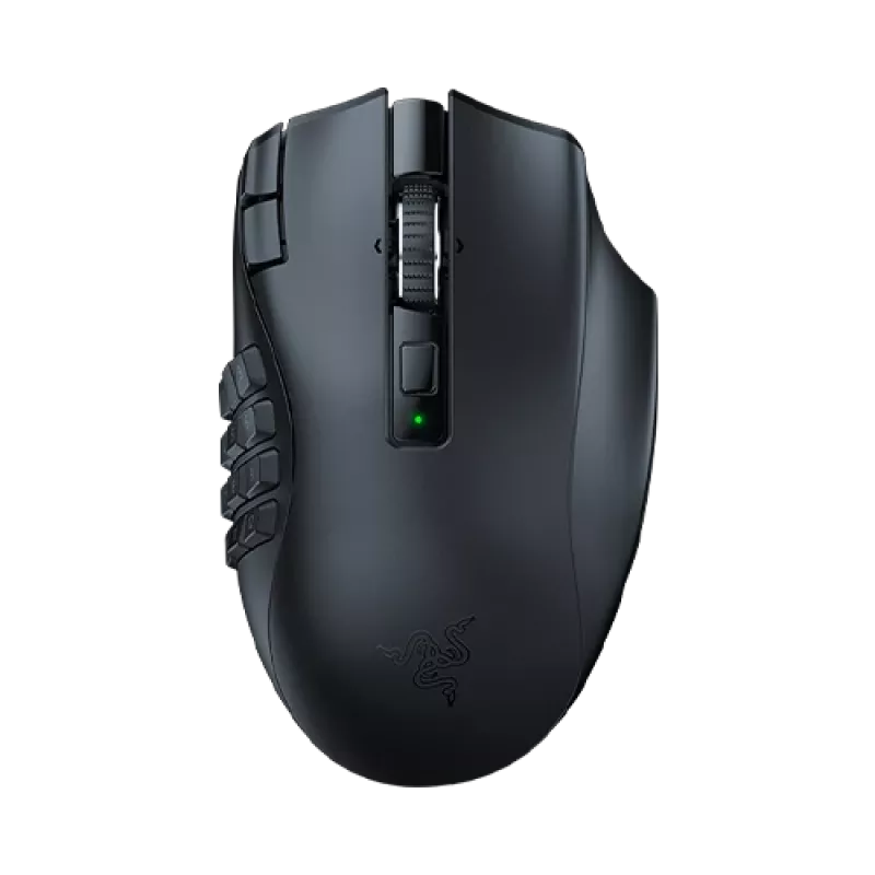 Razer Naga V2 HyperSpeed kabellose Gaming-Maus, schwarz