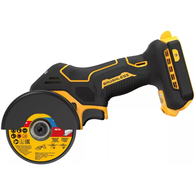 DeWALT DCS438N-XJ 18V XR bürstenloser Akku-Multimaterialschneider, 76 mm, ohne Akku und Ladegerät