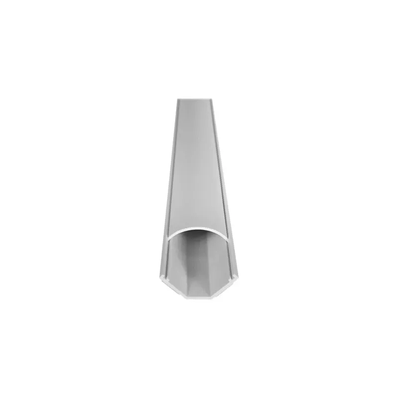 Maclean MCTV-575 Boden-Kabelabdeckung, 1,5 m, 43 x 23 mm, Höhe 23–32 mm, weiß, mit Klebeband