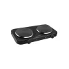 Esperanza Cotopaxi EKH010K Elektrokochplatte, 2 Kochzonen (15,5 cm), 2000 W, Schwarz
