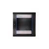 Wandmontageschrank Extralink Extralink Rackmount cabinet 12U 600x450 Schwarz