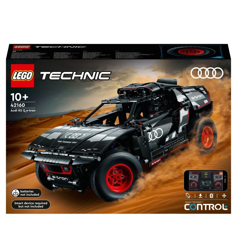 LEGO Technic Geländewagen-Modellbausatz Audi RS Q e‑tron 42160 — 914 Teile, empfohlenes Alter 10+