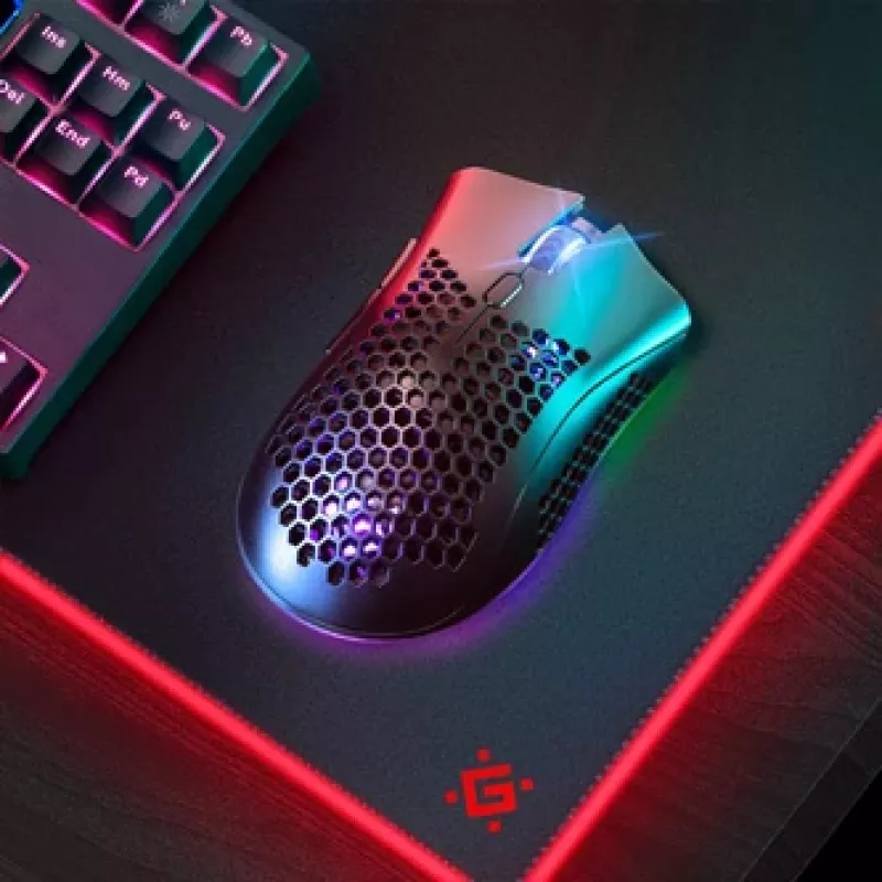 Defender 52709 Product 709 L Gaming-Maus, schwarz, USB