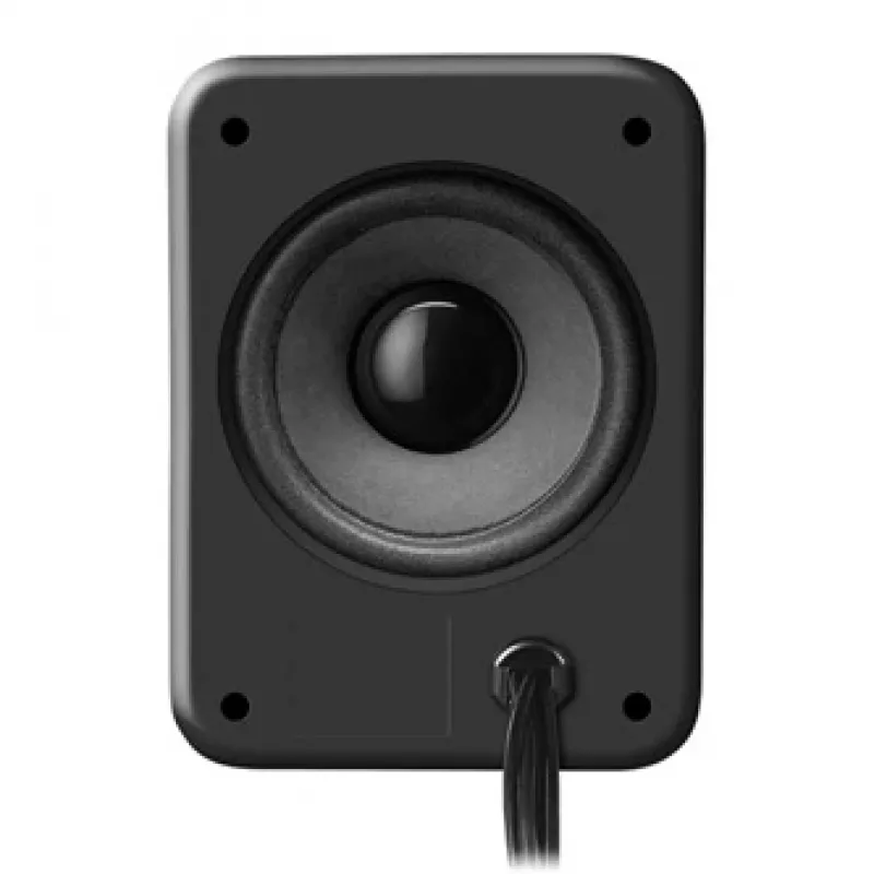 Defender V12 65212 2.1 Computer-Lautsprecher, 11 W, 5-W-Subwoofer, USB-Stromversorgung, LED-Beleuchtung, schwarz, 115 x 130 x 223 mm