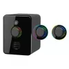 Defender V12 65212 2.1 Computer-Lautsprecher, 11 W, 5-W-Subwoofer, USB-Stromversorgung, LED-Beleuchtung, schwarz, 115 x 130 x 223 mm