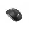 Natec Toucan Kabellose Maus, 1600 DPI, Schwarz