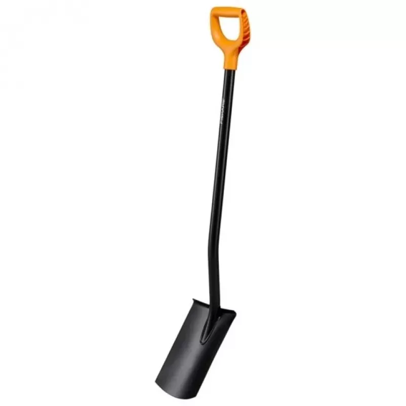 Fiskars Solid Spaten, gerade, Metall (1066717)