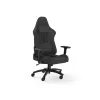CORSAIR - TC100 RELAXED Gaming-Stuhl (Stoff – Grau/Schwarz)