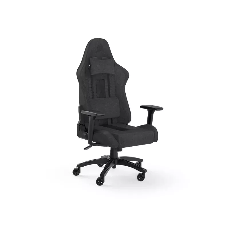 CORSAIR - TC100 RELAXED Gaming-Stuhl (Stoff – Grau/Schwarz)