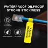 NIIMBOT RXL12.5109-65Y Thermoetiketten 12,5 x 109 mm, 65 Etiketten pro Rolle, Gelb, für D11/D110