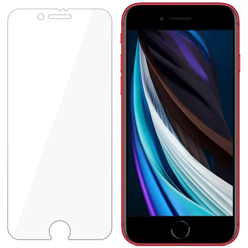 3MK FlexibleGlass Hybrid-Displayschutz für iPhone SE 2020/2022, 0,2 mm, 7H, transparent