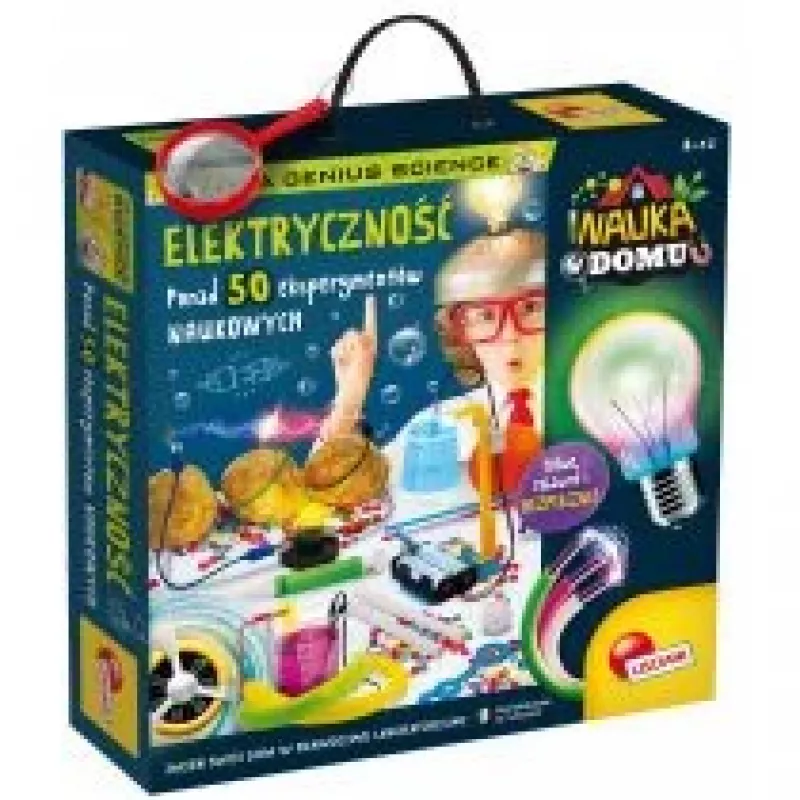 Pädagogischer Elektronikbausatz Liscianigiochi Set I'm A Genius Electricity (Modell 304-pl97524)