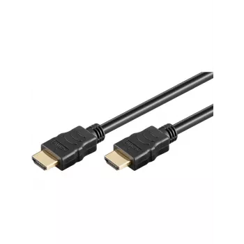 Goobay 3m HDMI Kabel mit Ethernet, 4K (2160p), vergoldete Kontakte