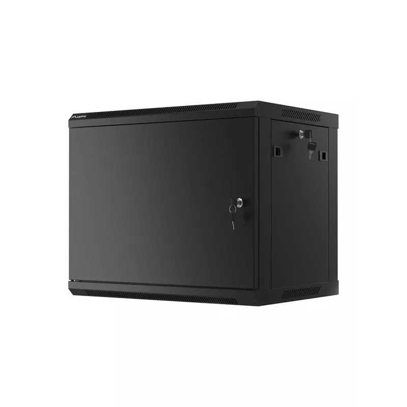 Wandmontage-Rack Lanberg WF01-6409-00B 9U Schwarz