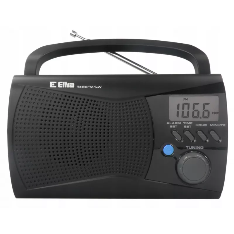 Eltra Kinga 2 tragbares Radio, Schwarz