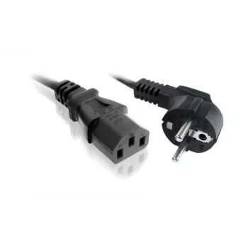 Netzkabel SAVIO CL-146 — 3 m, IEC C13 auf IEC Typ E, schwarz