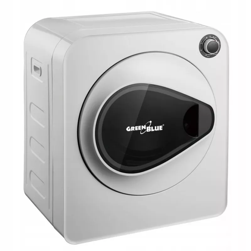 Wäschetrockner GreenBlue GB405 — elektrisch 830 W, 3 kg Kapazität, Mini-Reisemodell