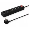 SAVIO LZ-03 Steckdosenleiste Schwarz