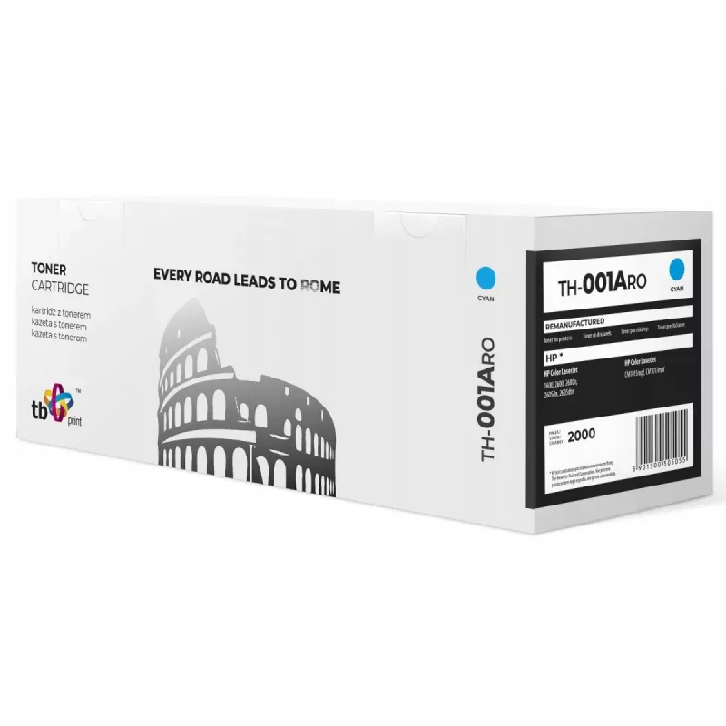 Toner TH-001ARO (HP Q6001A) Cyan wiederaufbereitet neuer OPC