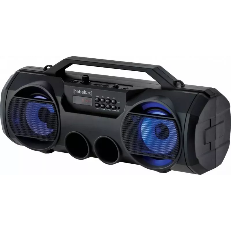 Tragbarer Lautsprecher Rebeltec SoundBox 440, Schwarz