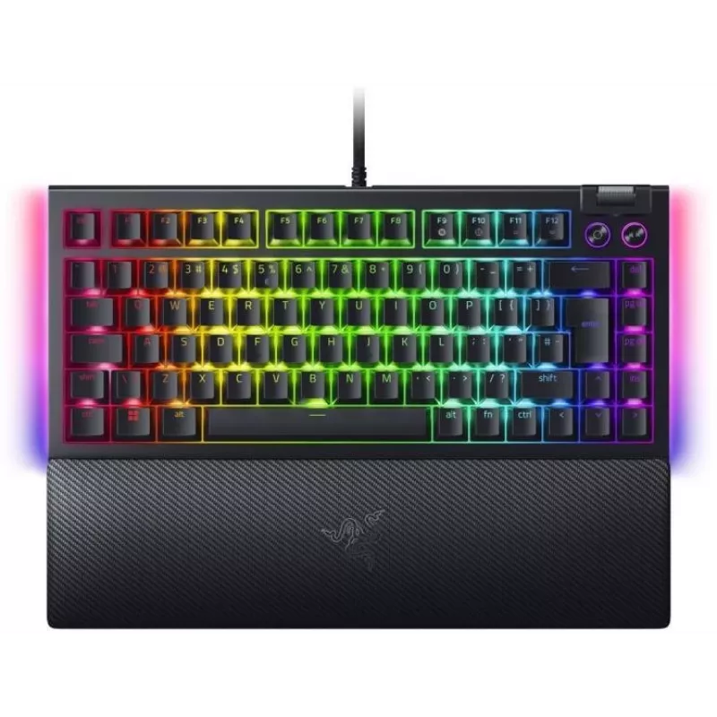 Tastatur Razer BlackWidow V4 Gaming USB QWERTY US English Schwarz