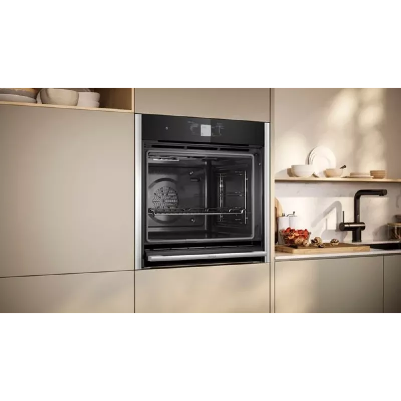 Neff B64CT73N0 Backofen 71 L Schwarz, Edelstahl