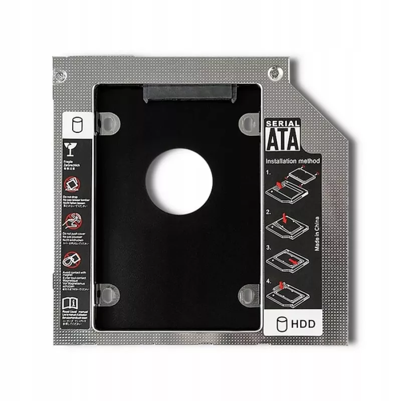 Laptop Second Drive Bay Caddy 2.5 HDD 12.7 Mm