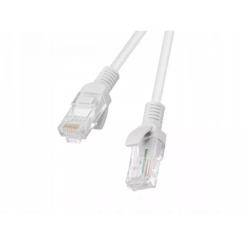 Netzwerkkabel LANBERG Cat6 RJ-45 auf RJ-45, Litzenkupfer, U/UTP, 1,5 m, weiß
