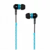 In-Ear-Kopfhörer mit Reißverschluss-Design und Mikrofon