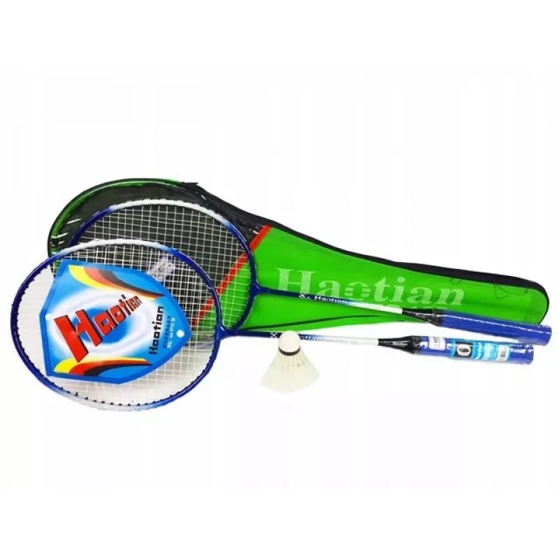 Badminton-Set Madej 000800 mit Schlägern und Federbällen