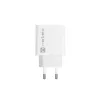Netz-Schnellladegerät NATEC RIBERA 12V 20W USB-C PD 3.0 + USB-A Samsung AFC Weiß