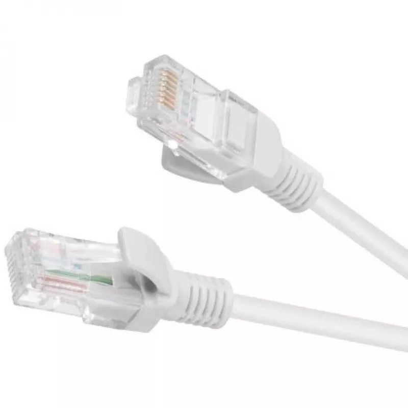 Lanberg PCU6-20CC-0300-S Cat.6 UTP Patchkabel, 3 m, Grau, 10er-Pack