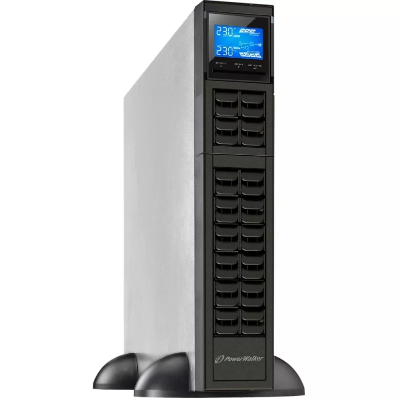 PowerWalker VFI 2000CRM LCD Doppelwandlung (Online) 2 kVA 1600 W 4 AC-Ausgänge